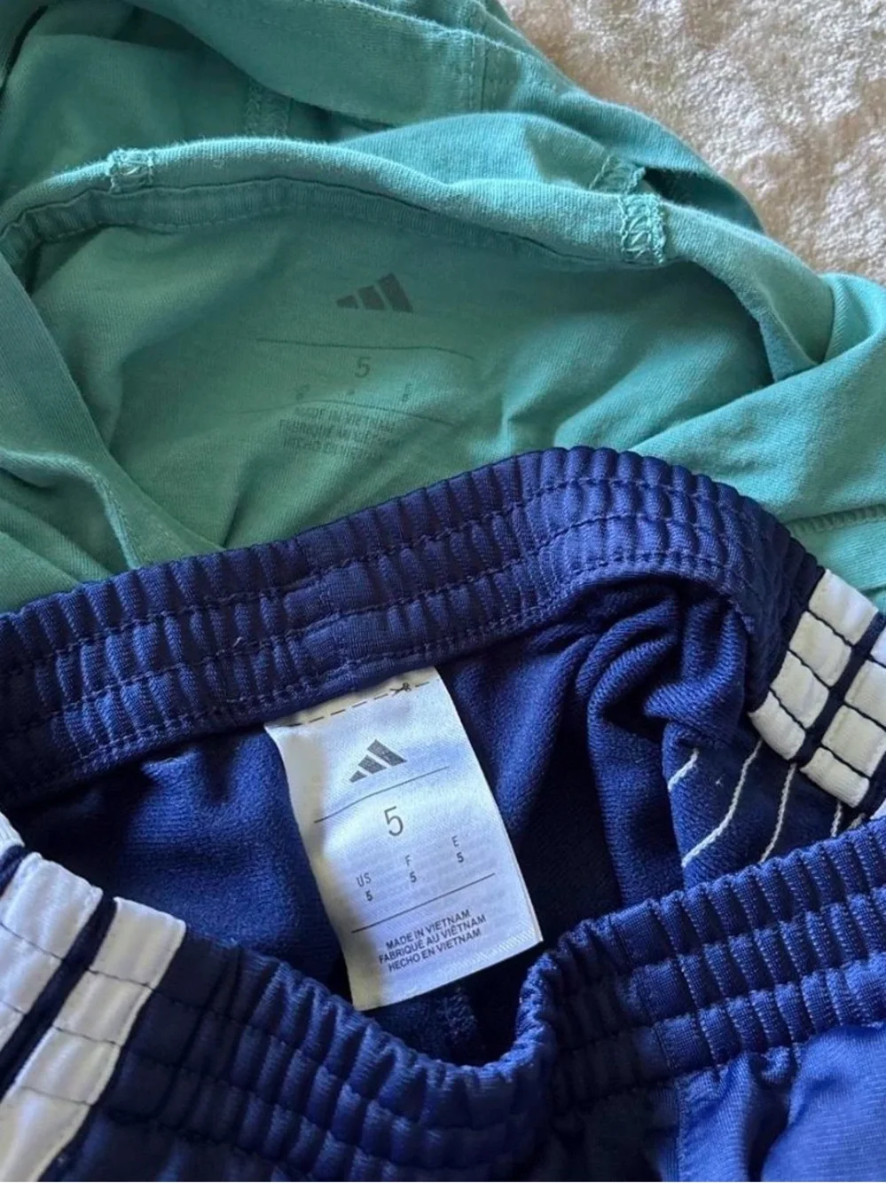 adidas Originals Youth Teal Hoodie & Navy Joggers Set